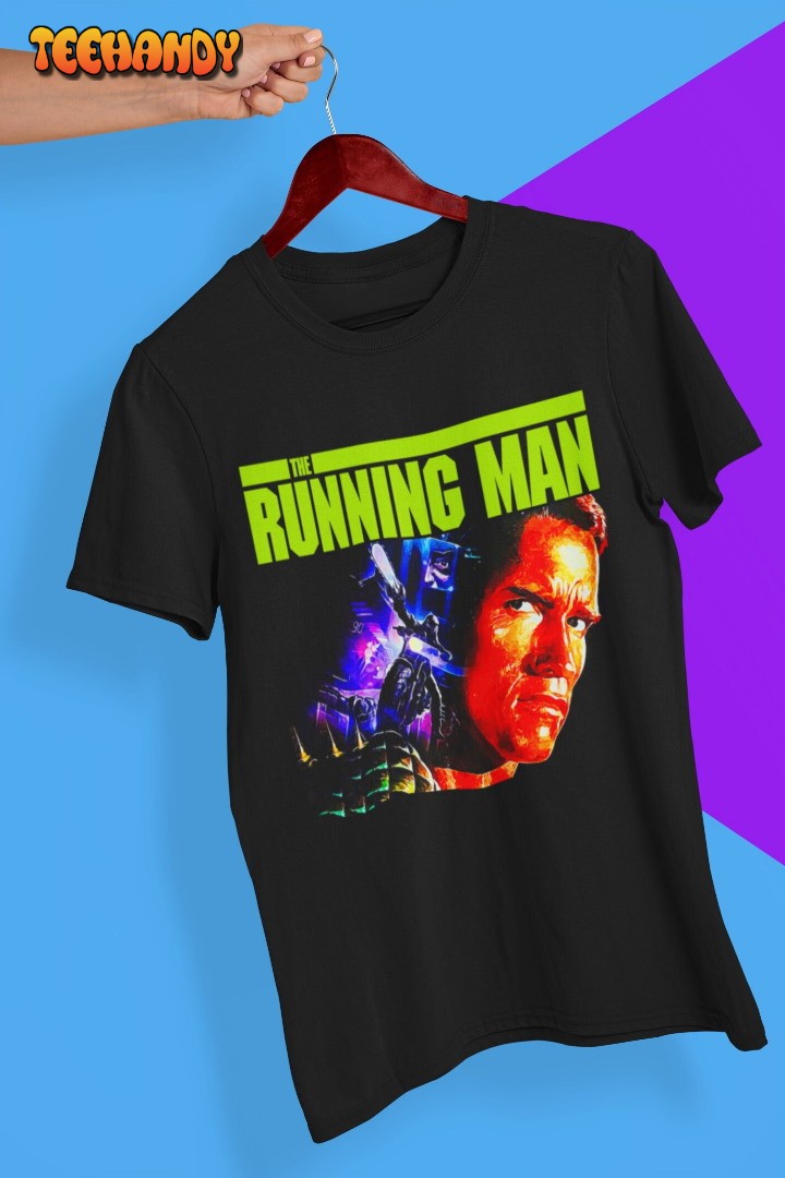 The Running Man Movie Poster Style Soft T-Shirt