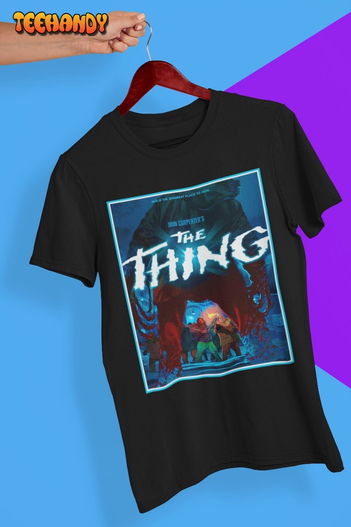 The Thing Movie Soft T-Shirt, The Thing Poster T Shirt, 80s Movie Shirt