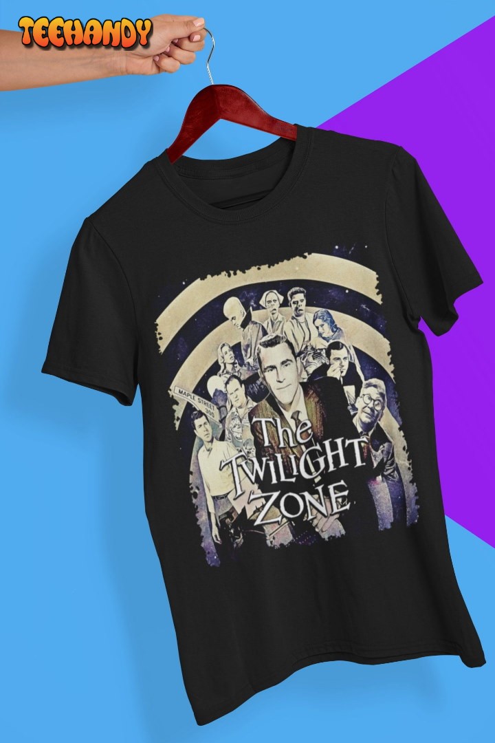 The Twilight Zone Soft T Shirt, Retro Twilight Zone Stylized Vintage T Shirt