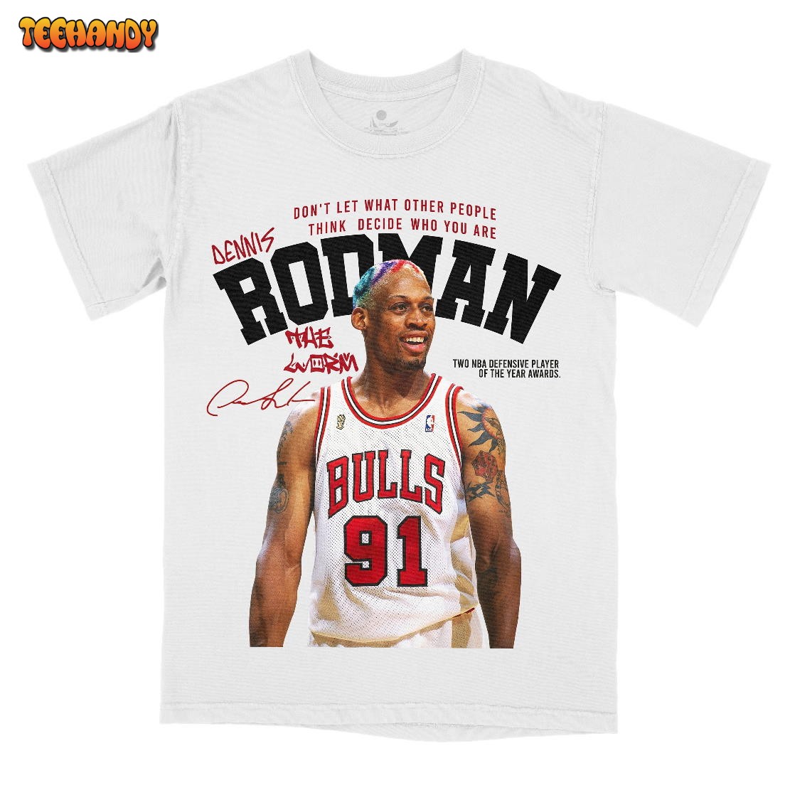 The Worm Rodman Premium Vintage T-shirt