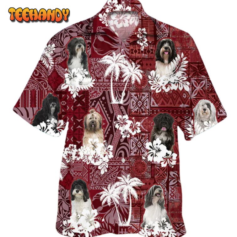 Tibetan Terrier Hawaiian Shirt