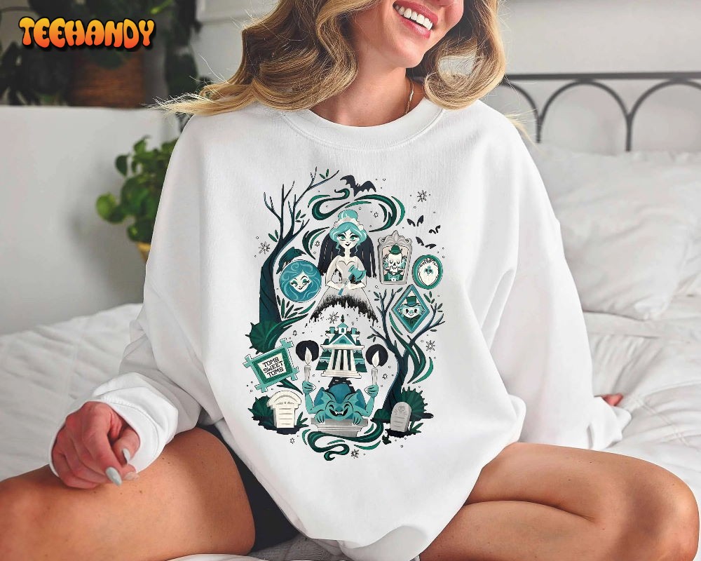 Tomb Haunted Mansion Sweatshirt, Disney The Haunted Mansion Sweatshirt