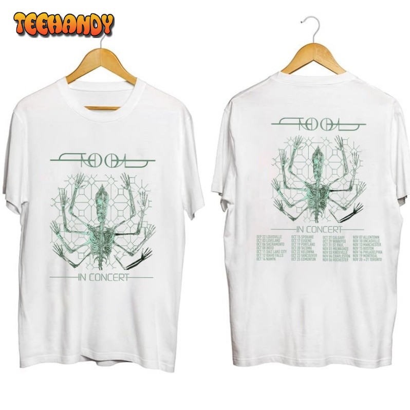 Tool In Concert 2023 Shirt, Tool BandDouble Side Shirt For Fan