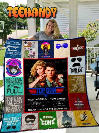 Top Gun 3D Quilt Blanket