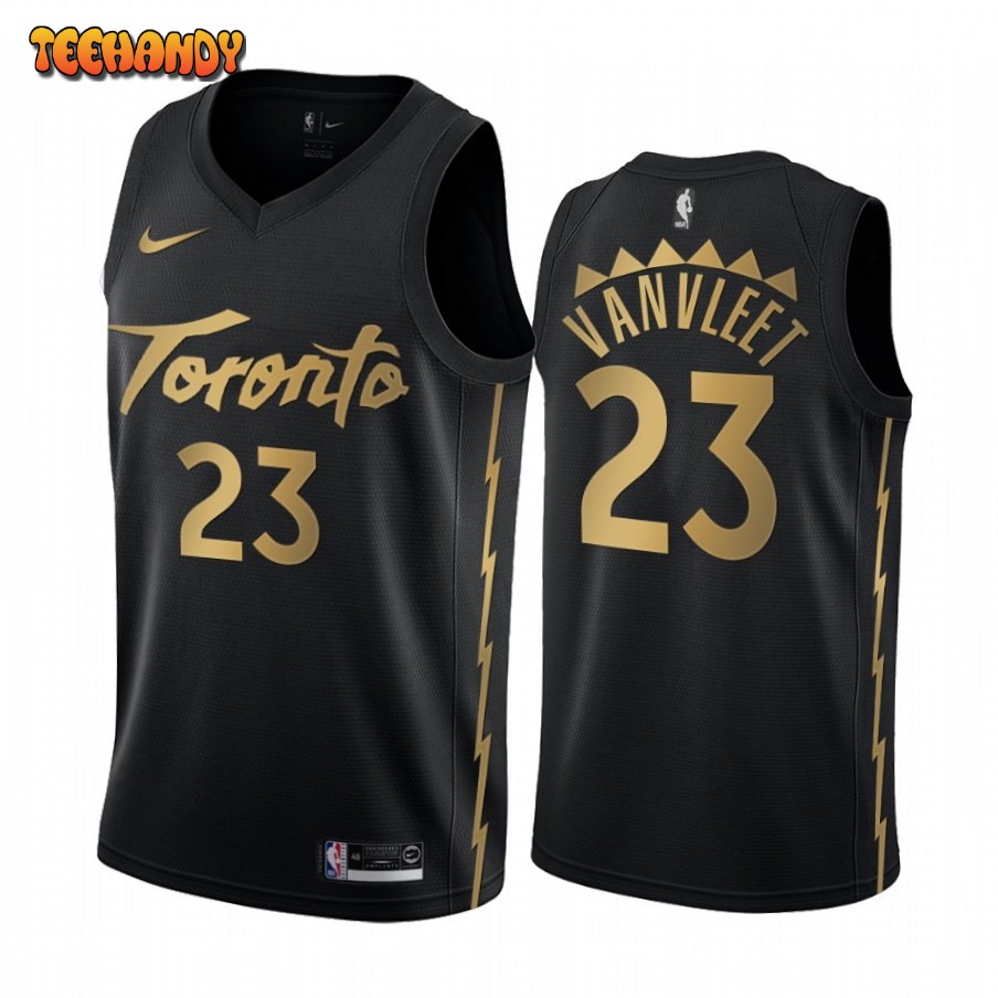 Toronto Raptors Fred VanVleet 2020 Black City Jersey