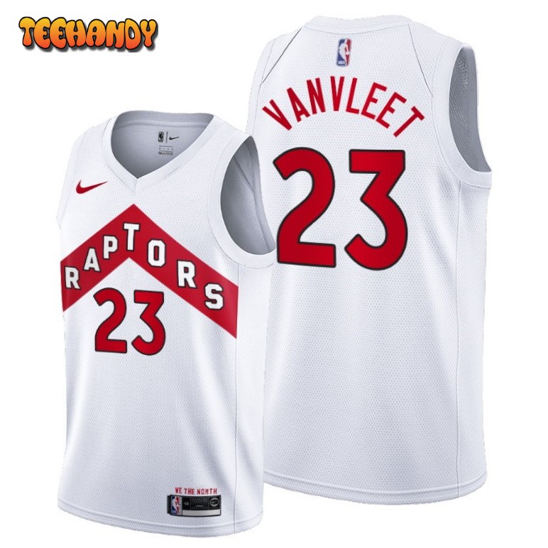 Toronto Raptors Fred VanVleet 2021 White Association Jersey