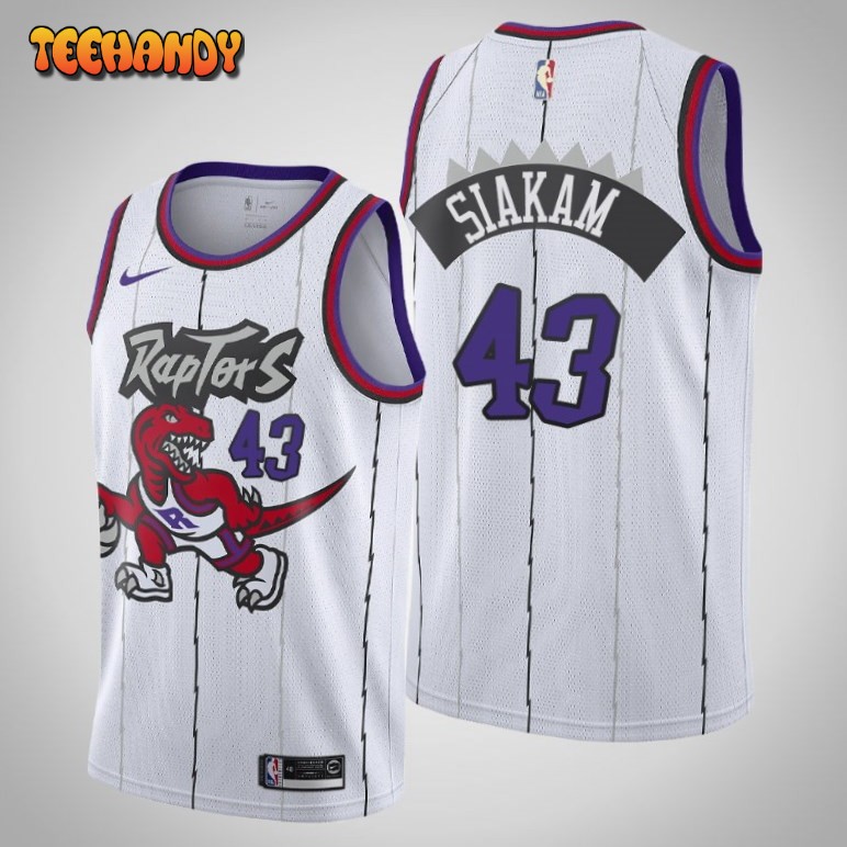 Toronto Raptors Pascal Siakam 2020 White Classic Jersey