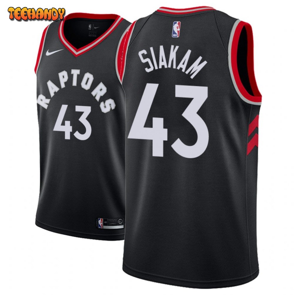 Toronto Raptors Pascal Siakam Black Statement Jersey