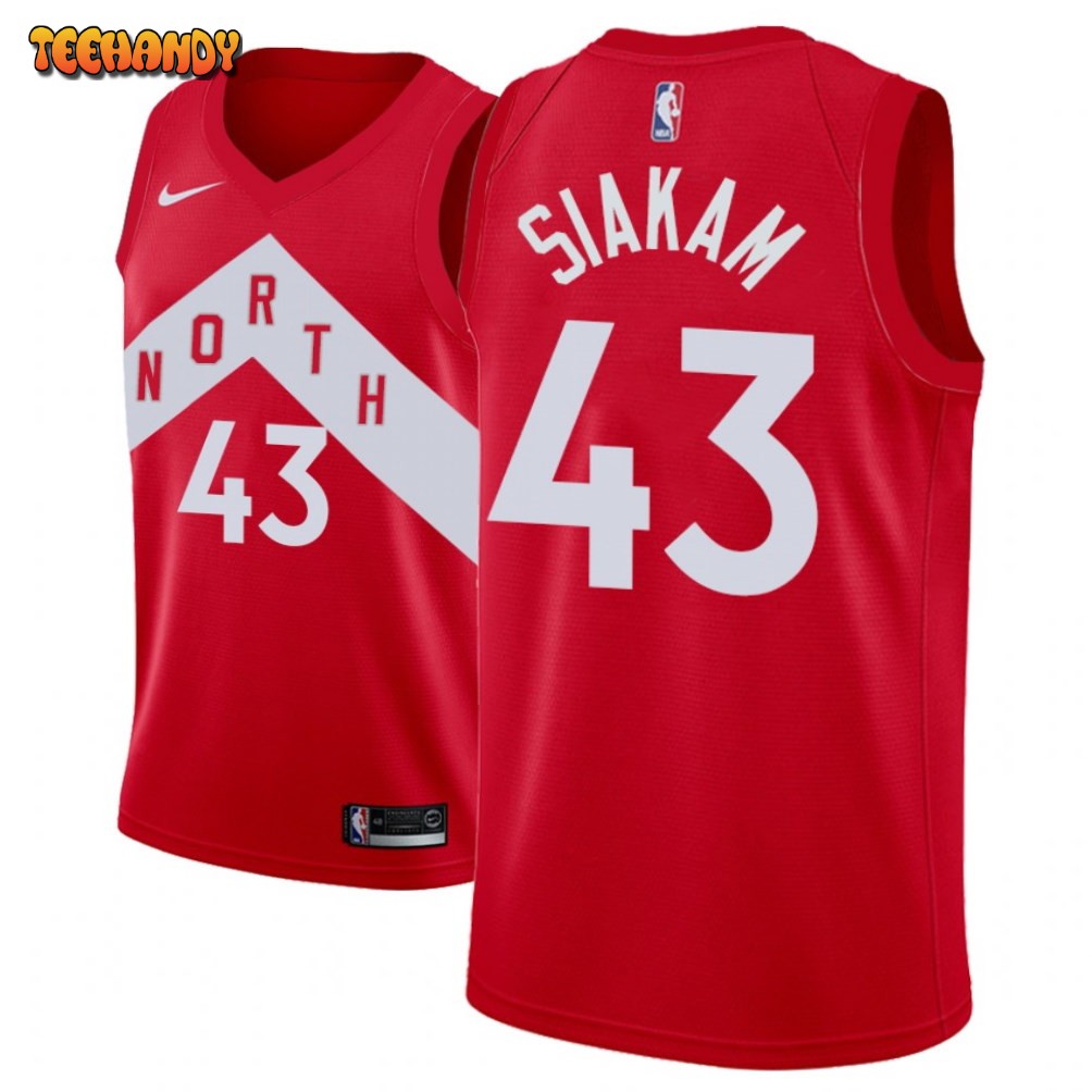 Toronto Raptors Pascal Siakam Red Earned Jersey