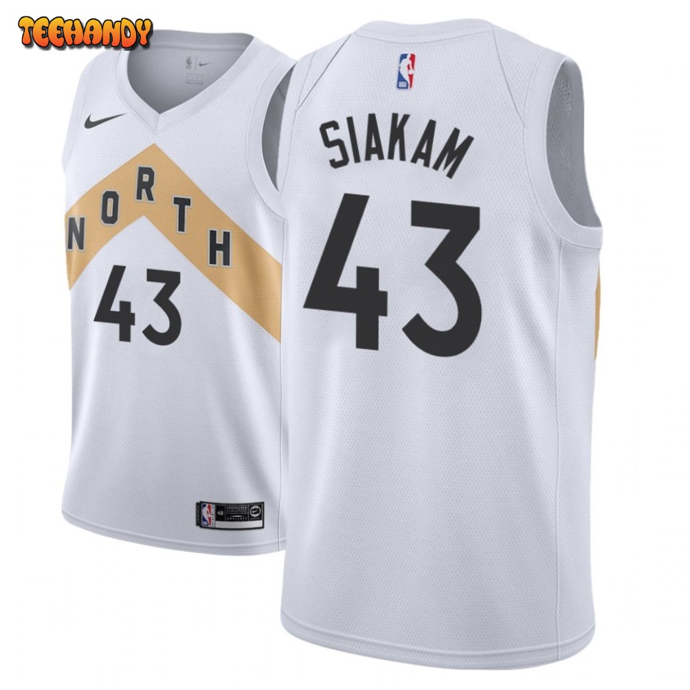 Toronto Raptors Pascal Siakam White City Edition Jersey