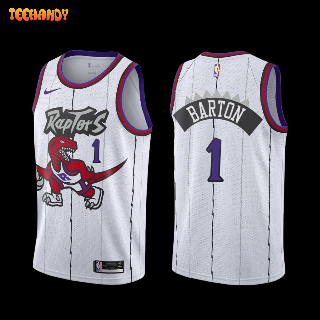 Toronto Raptors Will Barton 2022-23 Classic Edition Jersey White