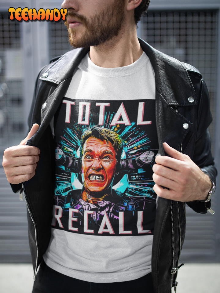 Total Recall Soft T-Shirt, Total Recall Movie Poster T Shirt