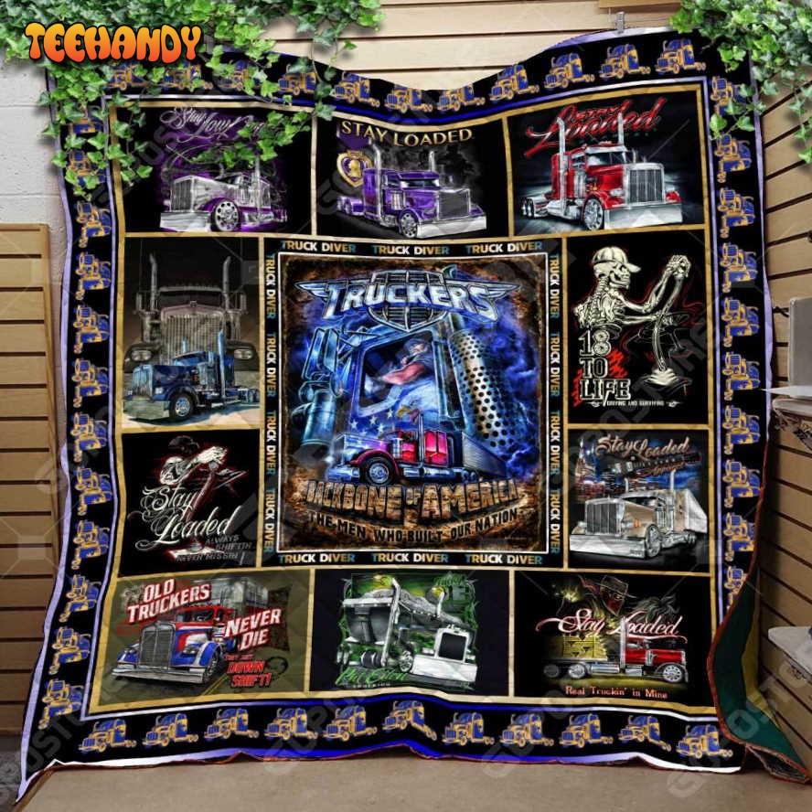 Trucker Collection Like 3D Customized Quilt Blanket