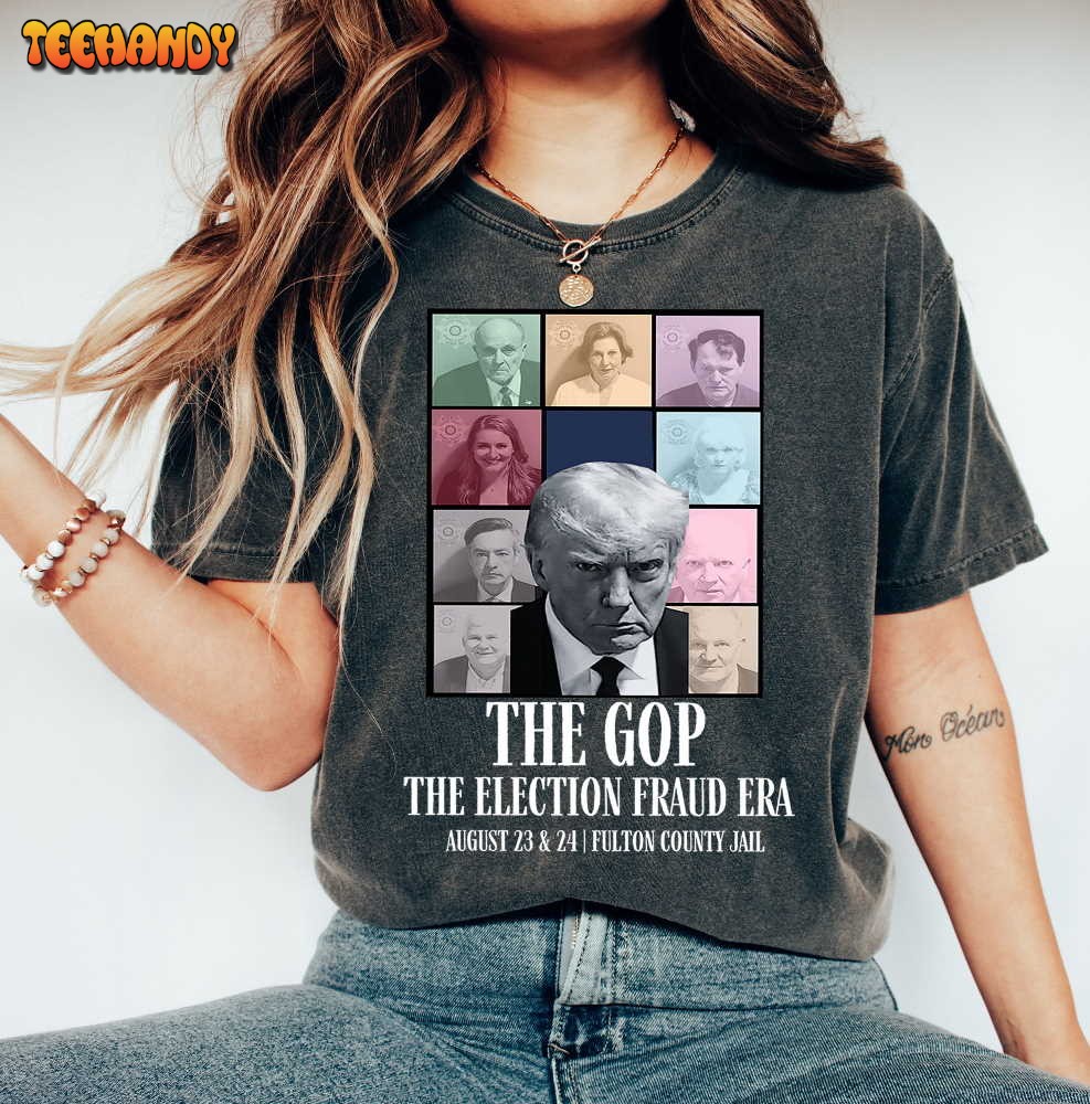 Trump Era Tour Shirt Donald Trump Mugshot T Shirt