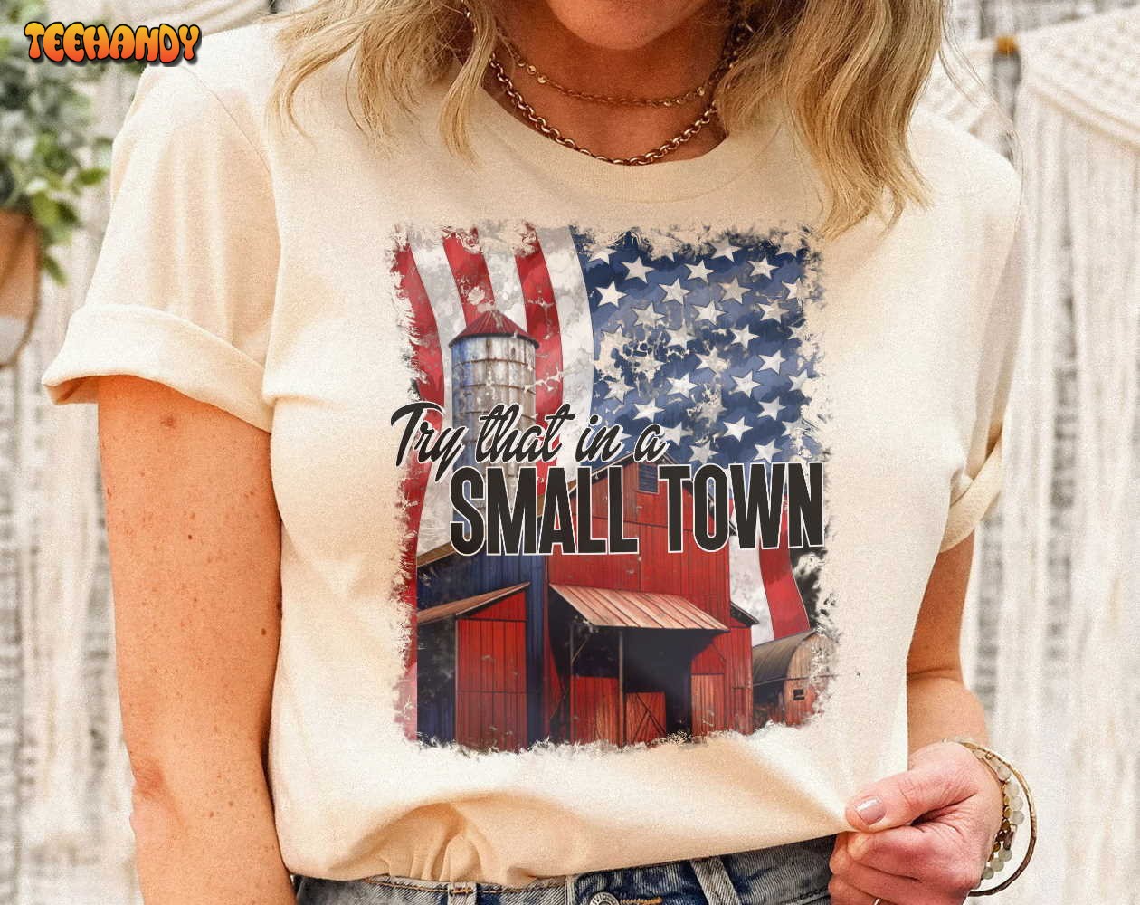 Try That In A Small Town Shirt, Jason Aldean Shirt, The Aldean Team Shirt