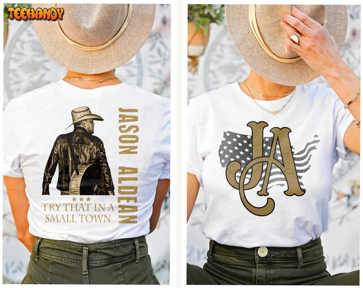 Try That In A Small Town Two Side Shirt, The Aldean Team Shirt