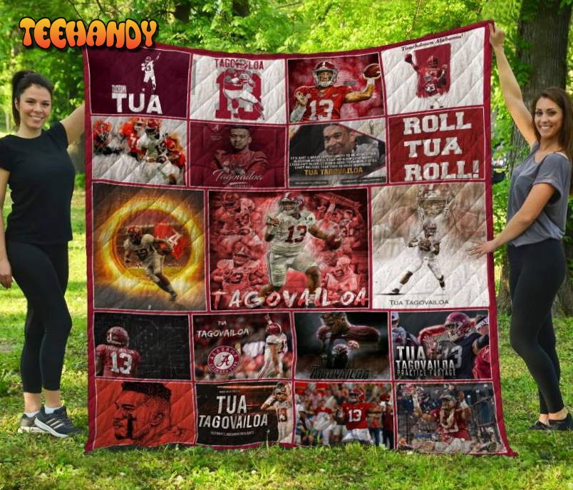 Tua Tagovailoa 3D Customized Quilt Blanket