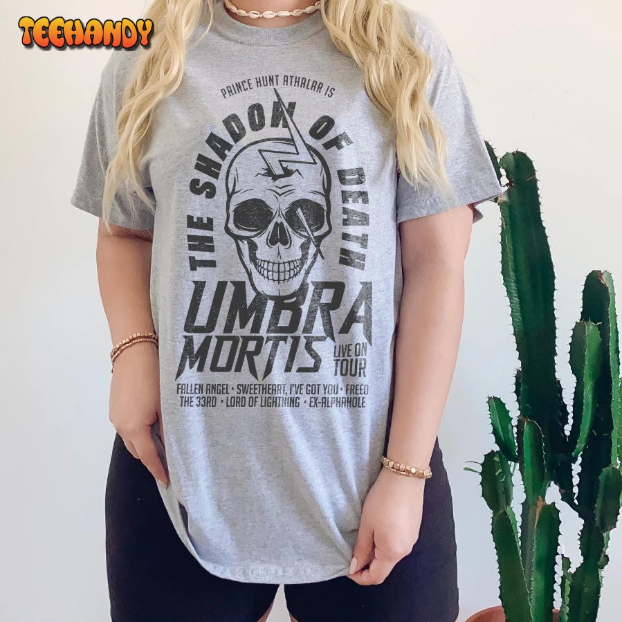 Umbra Mortis Hunt Athalar Band Style Vintage Shirt