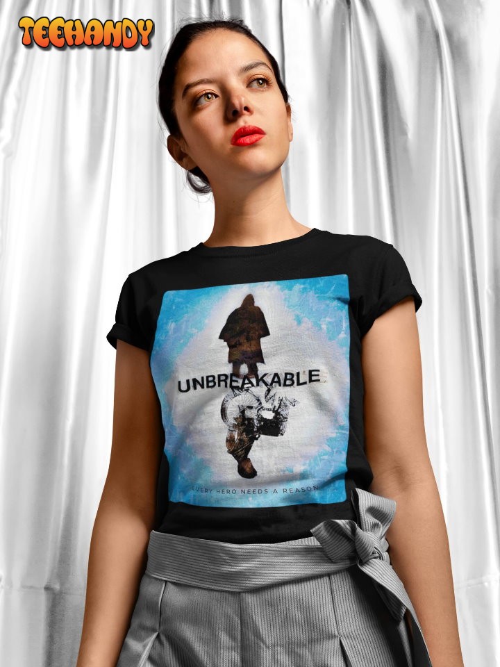 Unbreakable Movie Poster T-Shirt, Action Movie Fan T Shirt