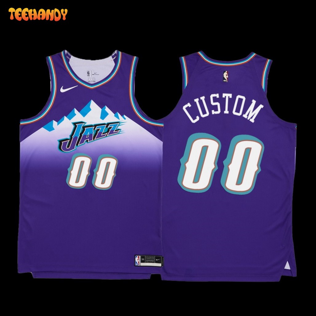 Utah Jazz Custom 2022-23 Purple Classics Edition Jersey