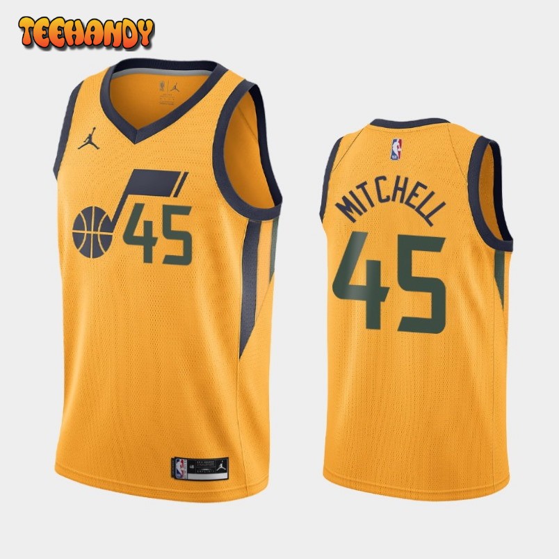 Maillot NBA Enfant Donovan Mitchell Utah Jazz Nike City Edition -  Basket4Ballers