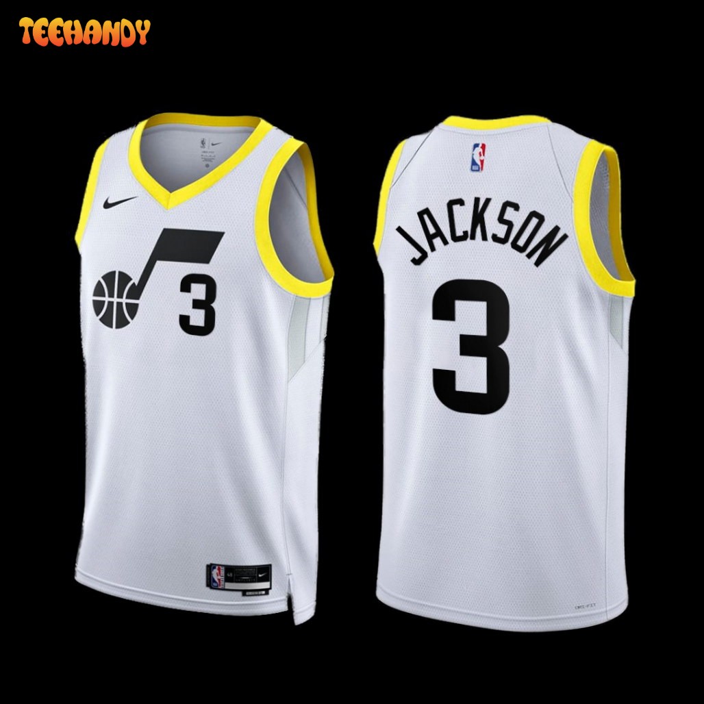 Utah Jazz Frank Jackson 2022-23 Association Edition Jersey White