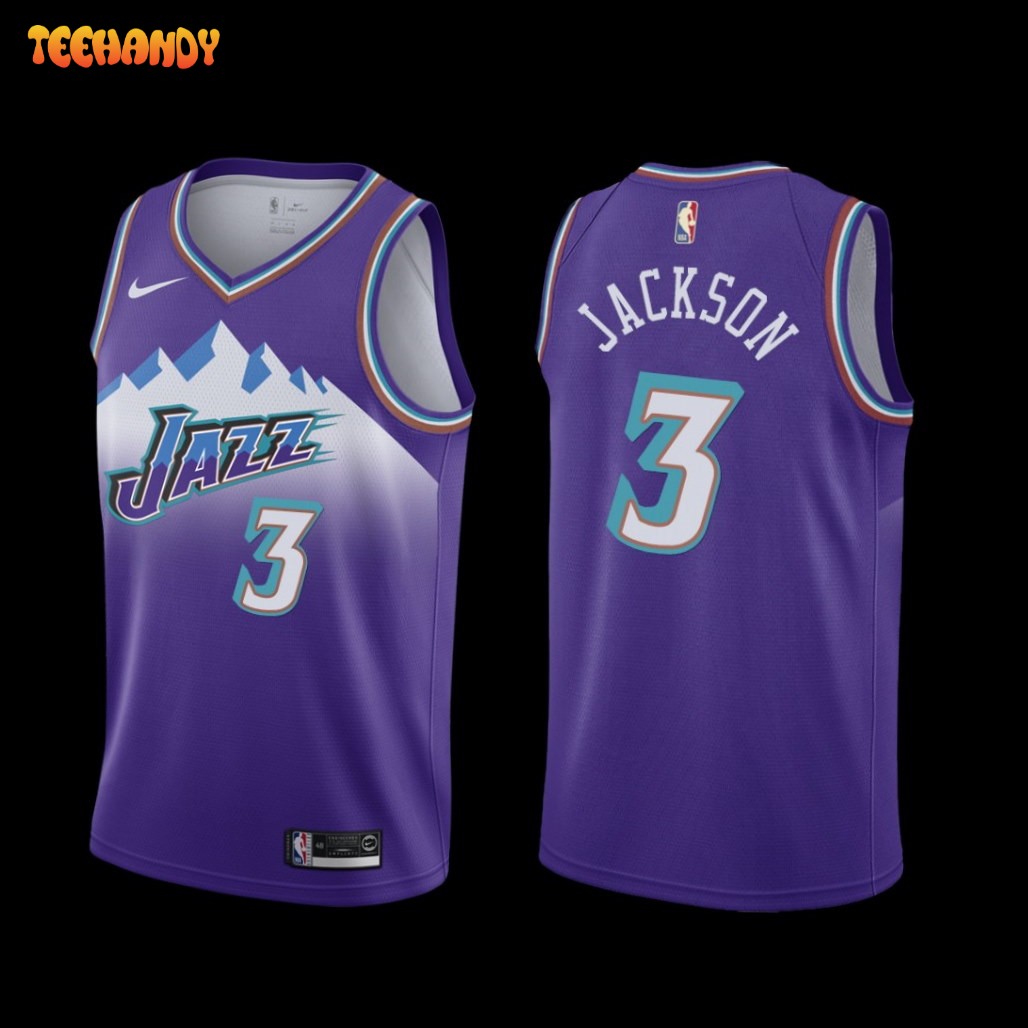 Utah Jazz Frank Jackson 2022-23 Classic Edition Jersey Purple