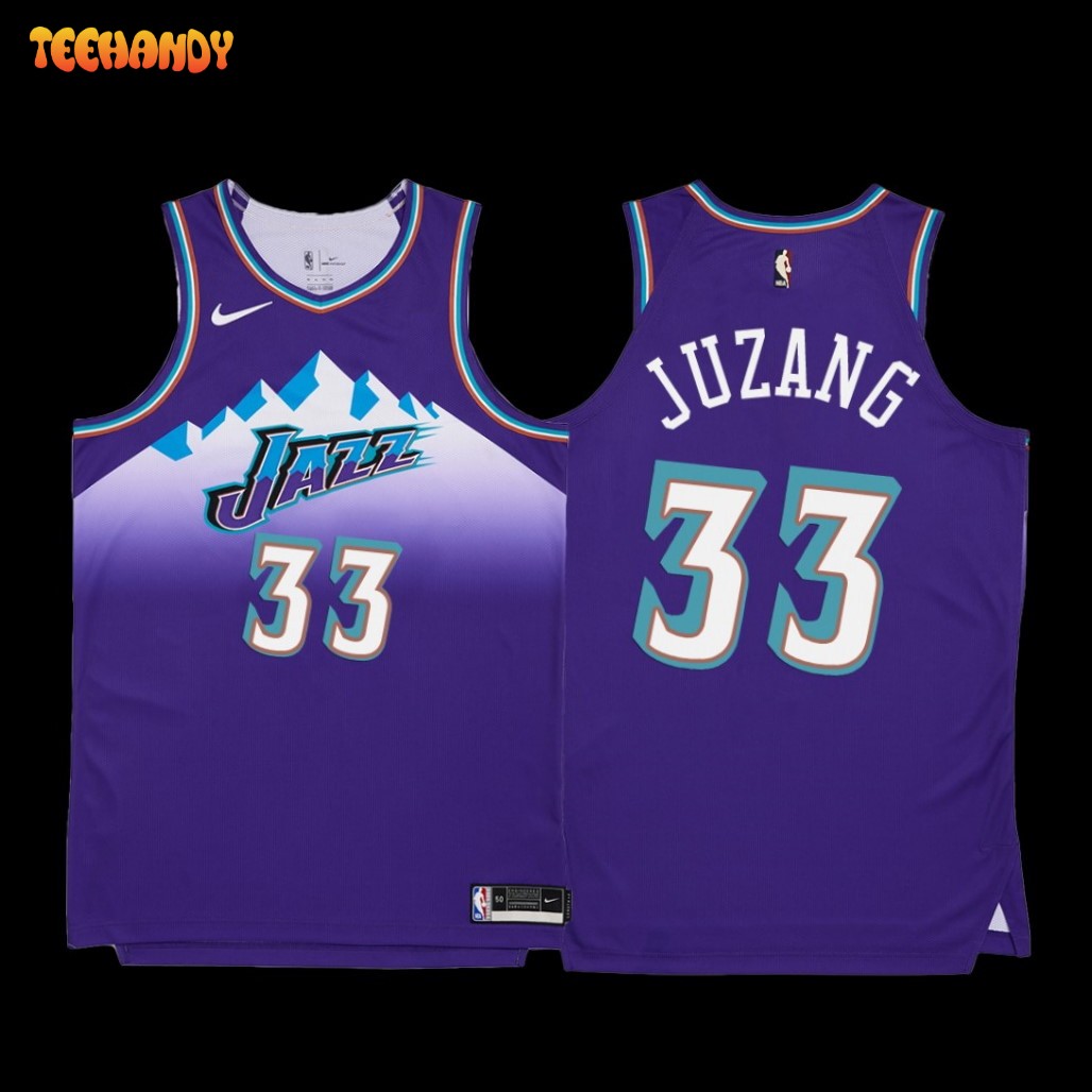 Utah Jazz Johnny Juzang 2022-23 Classics Jersey Purple