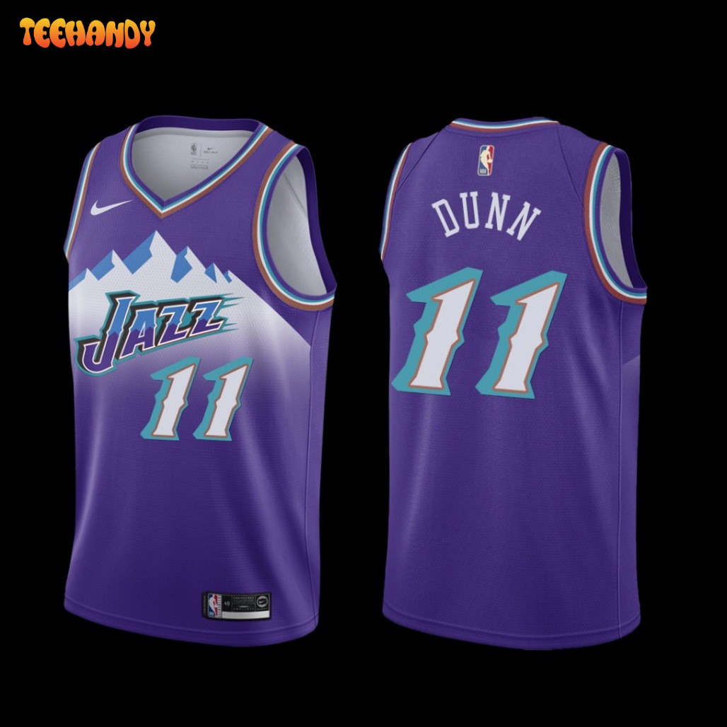 Utah Jazz Kris Dunn 2022-23 Classic Edition Jersey Purple