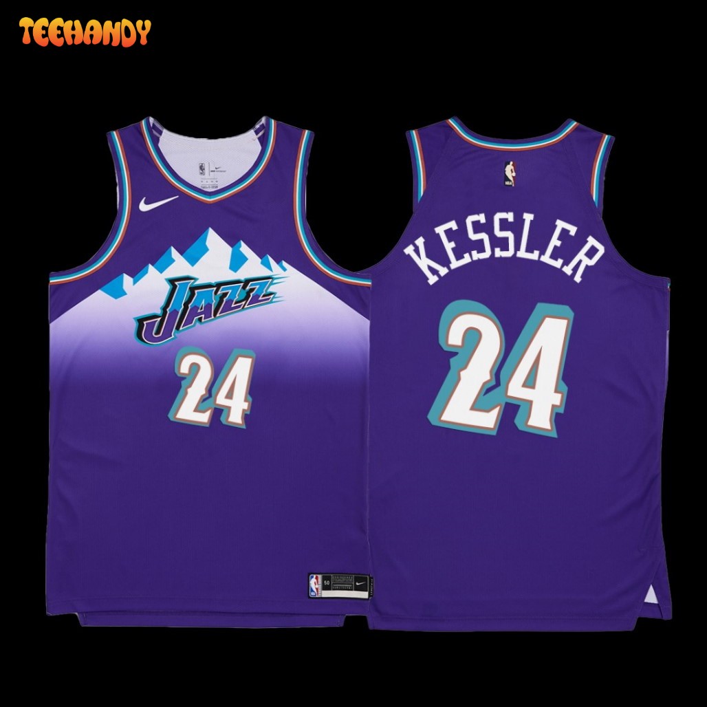 Utah Jazz Walker Kessler 2022-23 Classics Jersey Purple