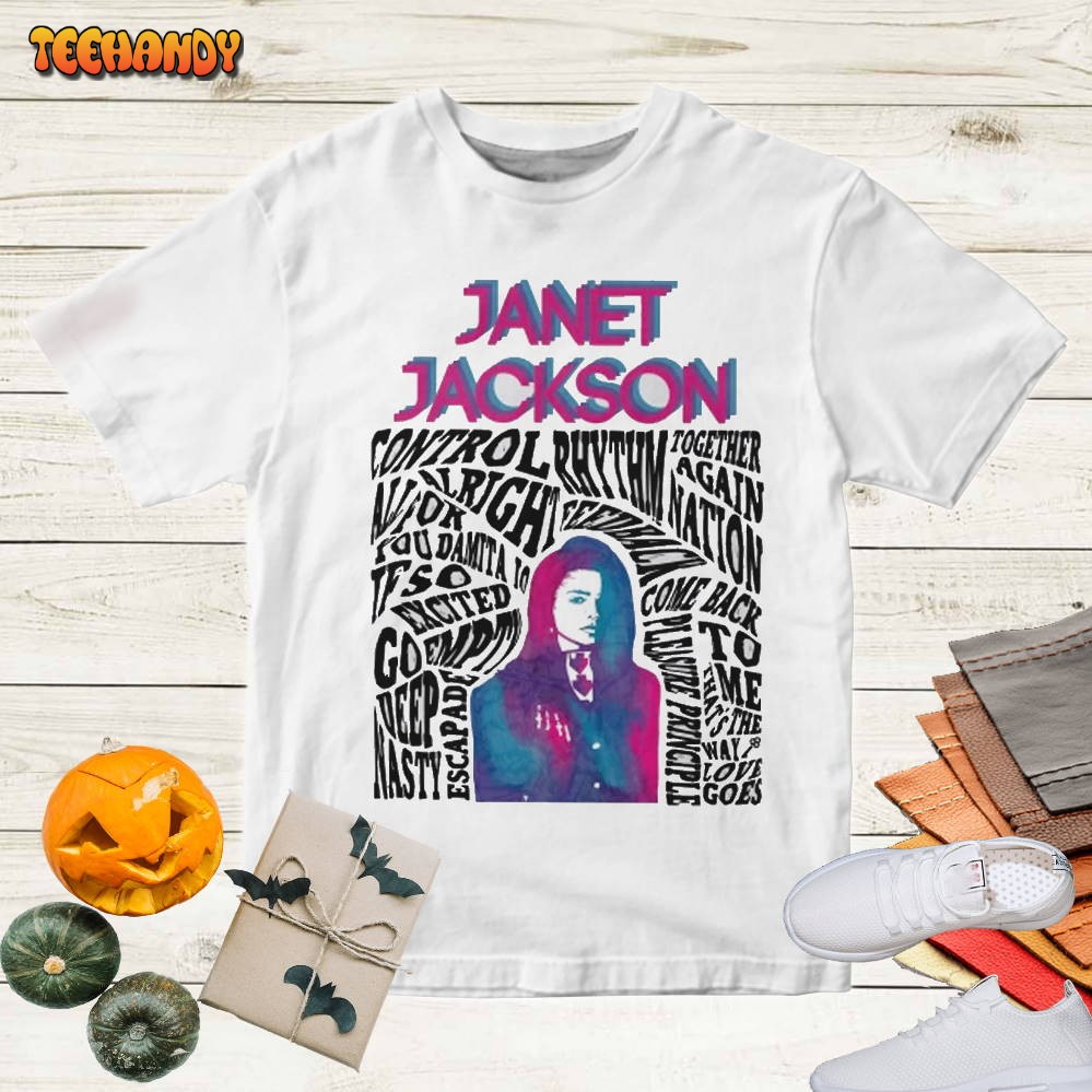 Vinatge Janet Jason Unisex T shirt Janet Jackson Vintage T Shirt