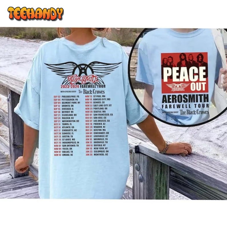 Vintage Aerosmith 2023-2024 shirt, Aerosmith Band Fan Shirt