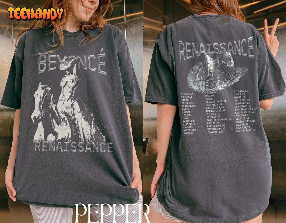 Vintage Beyonce Renaissance Tour Shirt, Renaissance World Tour Shirt