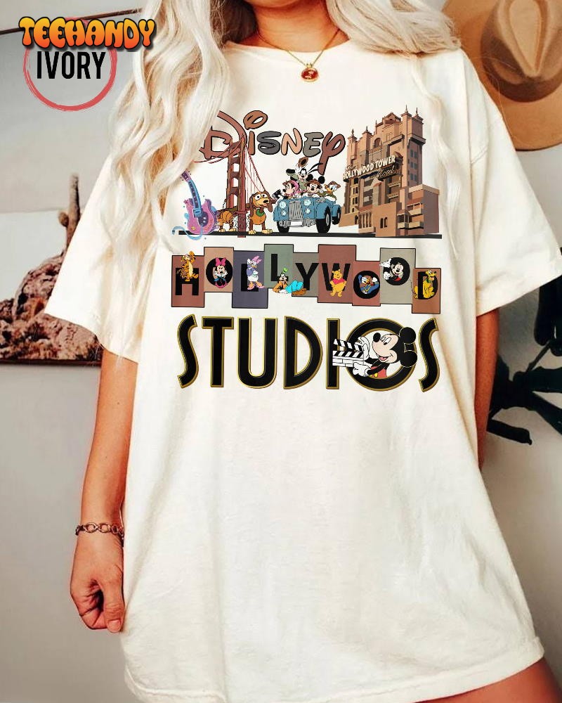 Vintage Disney Hollywood Studios Shirt, Hollywood Studios Trip Shirt