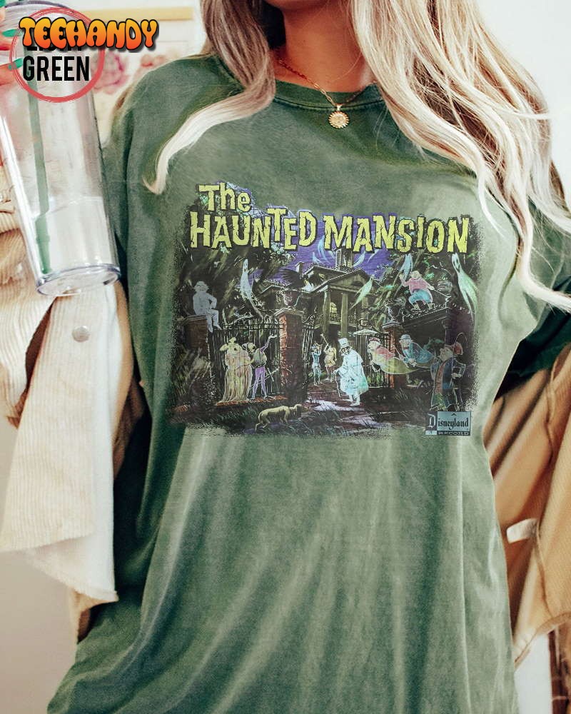 Vintage Haunted Mansion Shirt, Disneyland Haunted Mansion Shirt