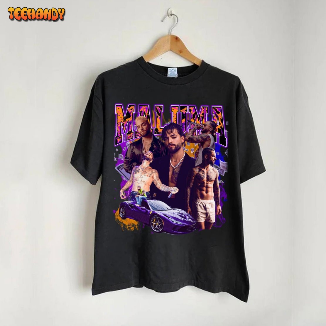 Vintage Maluma Shirt, Maluma Bootleg Shirt, Retro Maluma Shirt For Fan