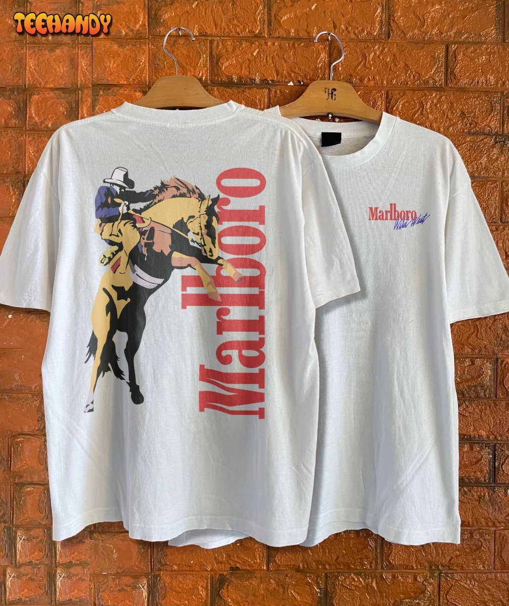 Vintage Marlboro Wild West Shirt, Cowboy Killers Shirt