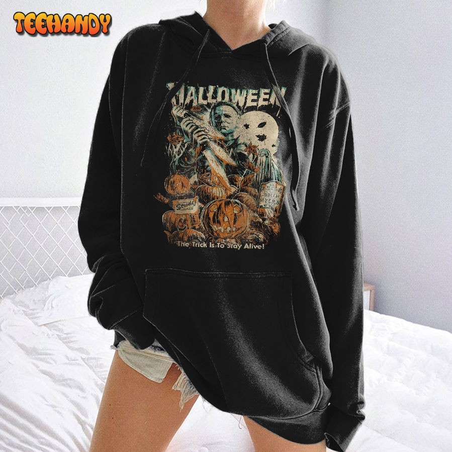 Vintage Micheal Myers Halloween Shirt, Michael Myers Sweatshirt