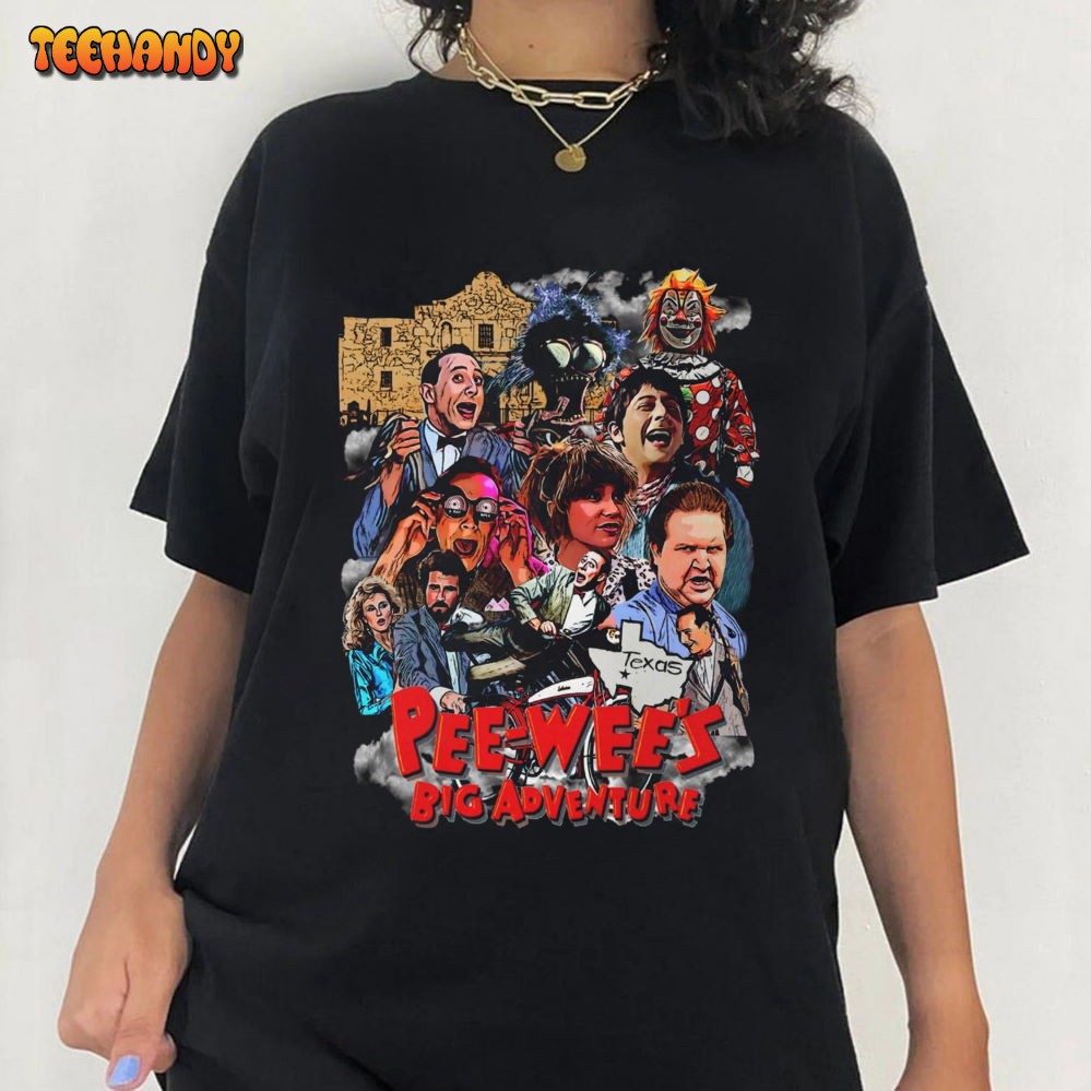 Vintage Pee Wee Herman Big Adventure T-Shirt, Paul Reuben Shirt