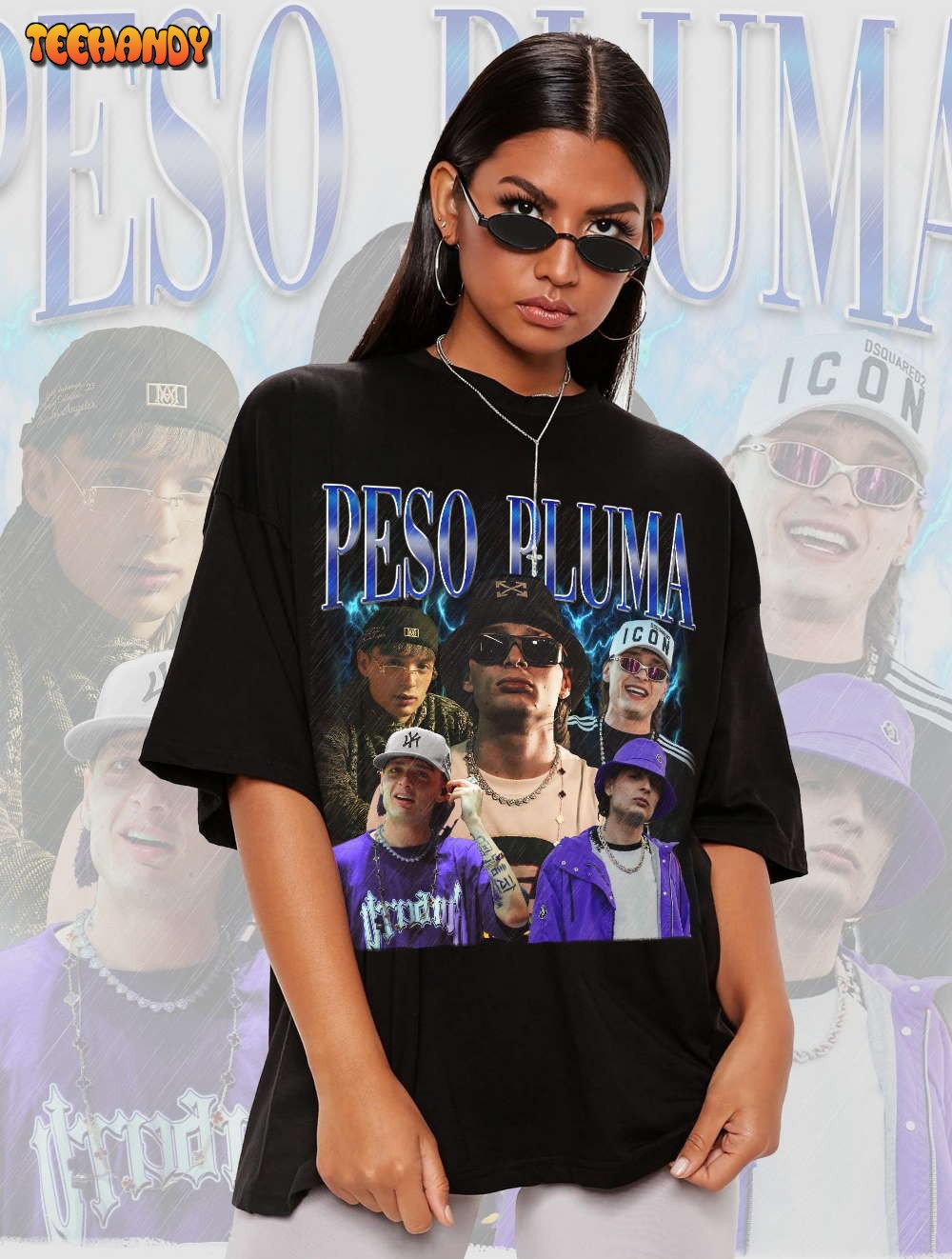 Vintage Peso Pluma Music 90’s Shirt, Peso Pluma Merch Unisex T-Shirt