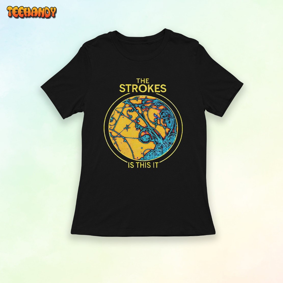 Vintage The Strokes Is This It Black Unisex T-Shirt