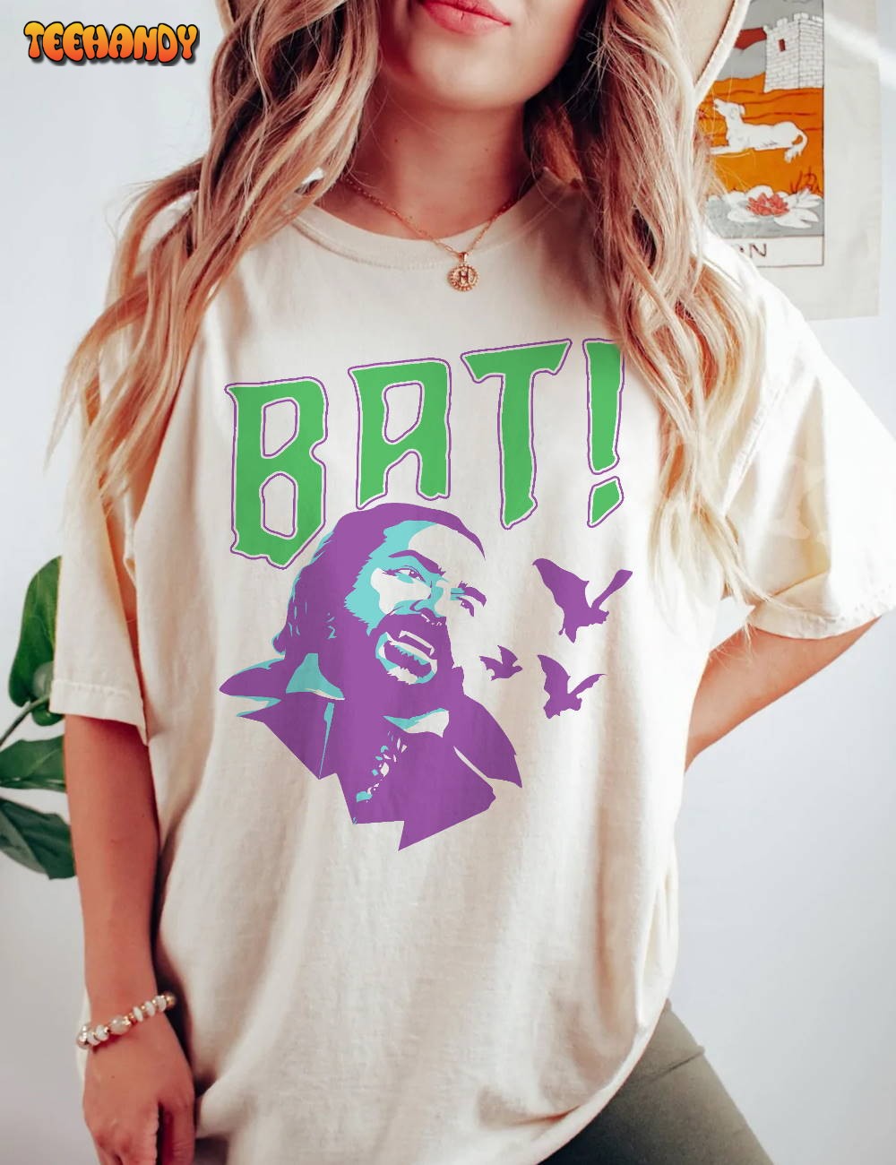 Vintage What We Do In The Shadows Laszlo Bat Shirt