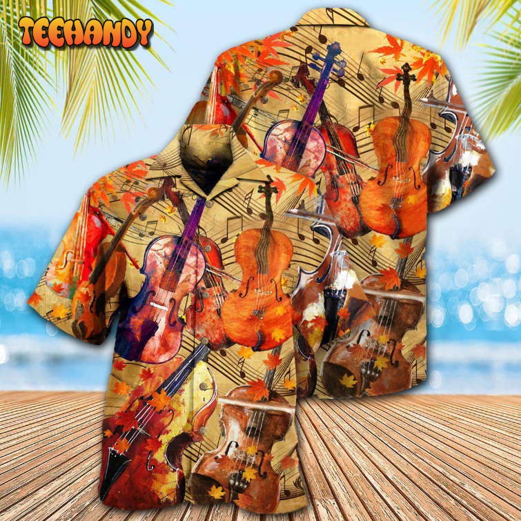 Violin Music Notes Can Change Your World Hawaiian Shirt