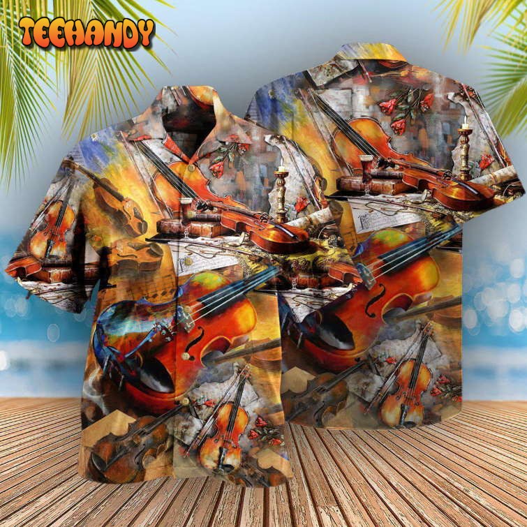 Violin Music The That Most Human Of All Instruments Hawaiian Shirt