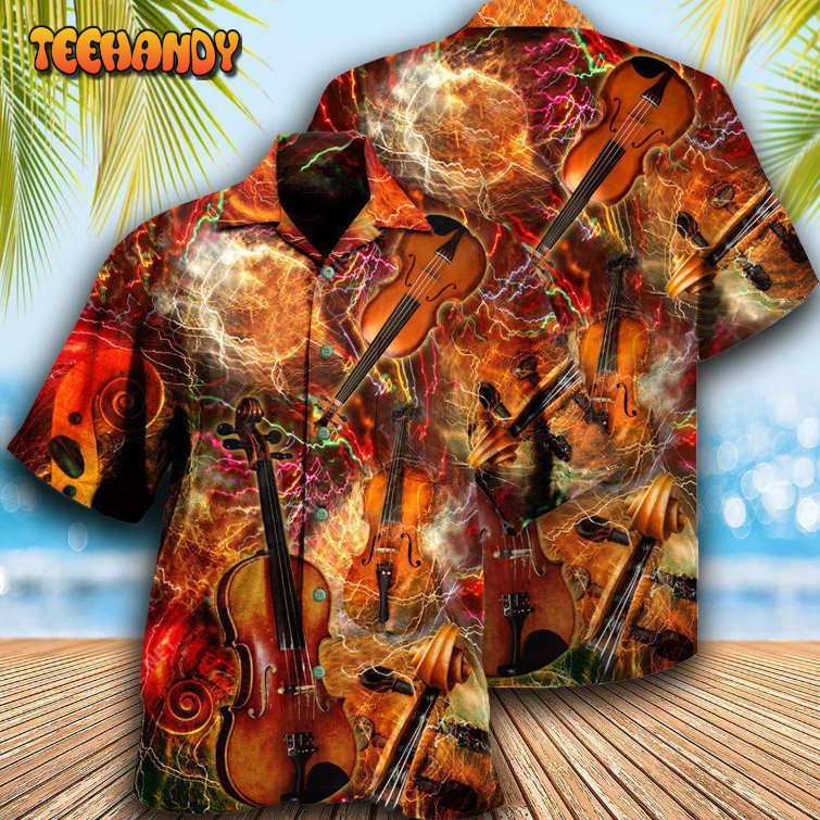 Violin Soul Of Music Hawaiian Shirt