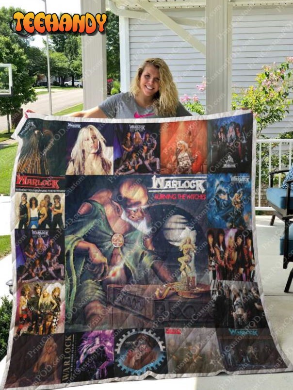 Warlock Band Albums 3D Customized Quilt Blanket