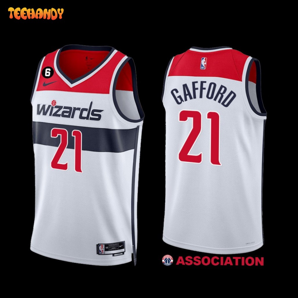 Washington Wizards Daniel Gafford 2022-23 Association Edition Jersey White