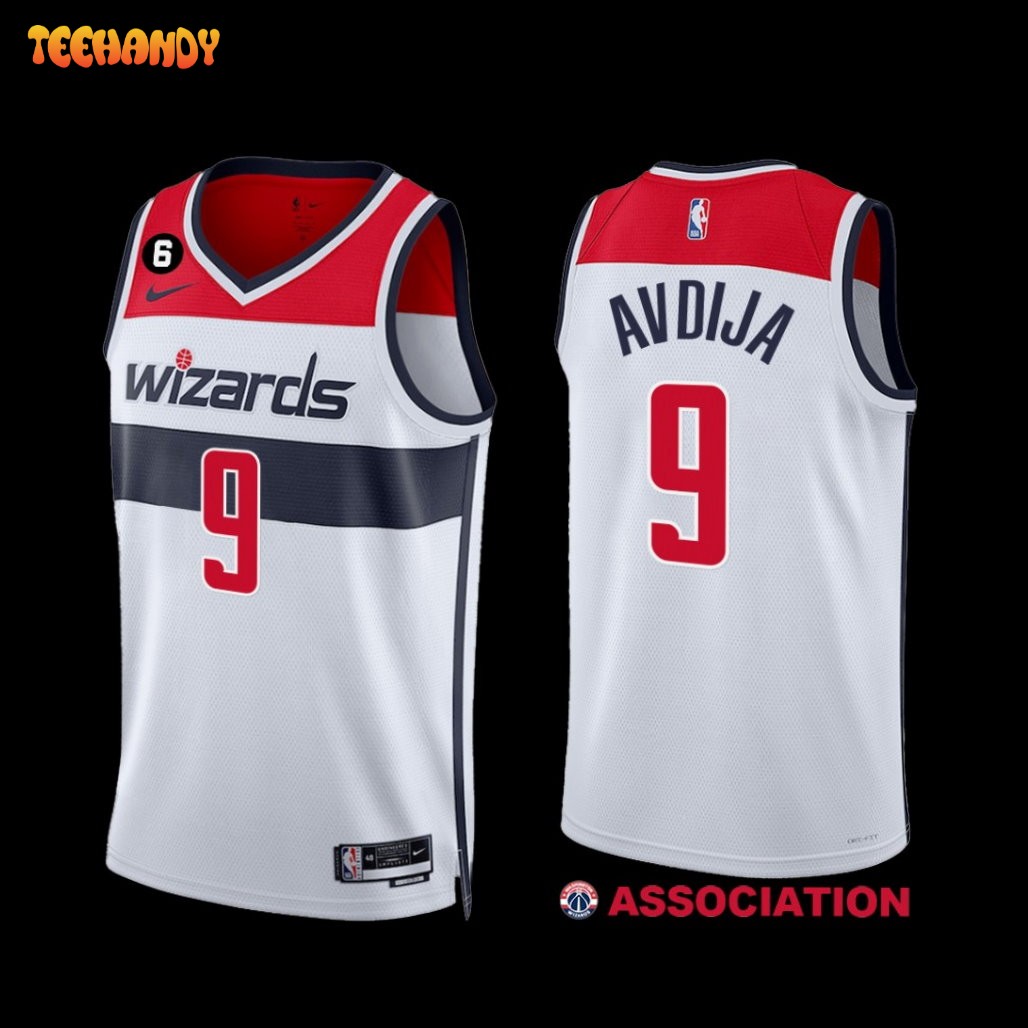 Wizards Deni Avdija 9 Pink Jersey Cherry Blossom City Edition 2022