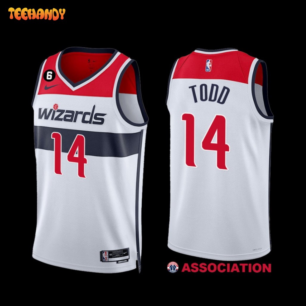 Washington Wizards Isaiah Todd 2022-23 Association Edition Jersey White