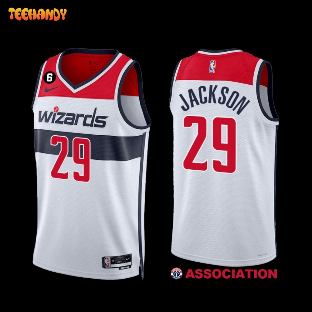 Washington Wizards Quenton Jackson 2022-23 Association Edition Jersey White
